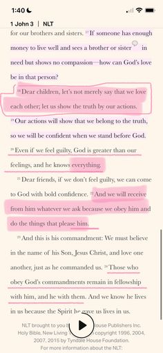 the text is highlighted in pink and black