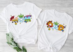 Toy Story Alien Shirts, Toy Story Shirt, Dad Shirt, Mom Shirt, Funny Shirt, Disney Shirt, Family Trip Shirt Alien Shirts, Disneyland 2024, Animal Kingdom Shirts, Alien Shirt, Leo Birthday, Toy Story Shirt, Toy Story Alien, Disneyland Vacation, Second Birthday