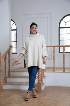 Introducing "Rachel's Sweater Tunic," a cozy and chic addition to your wardrobe. Crafted with a relaxed and forgiving fit, this sweater tunic offers both comfort and style for any occasion. Featuring splits on each side, "Rachel's Sweater Tunic" provides freedom of movement and adds a modern flair to the silhouette. The 3/4 cuffed rib sleeves offer a casual yet refined look, perfect for everyday wear. Complete with a ribbed turtleneck, this tunic provides warmth and texture, ensuring you stay cozy and stylish all day long. Whether paired with leggings for a relaxed day at home or dressed up with jeans and boots for a casual outing, "Rachel's Sweater Tunic" is sure to become a go-to favorite in your wardrobe for its versatility and comfort.