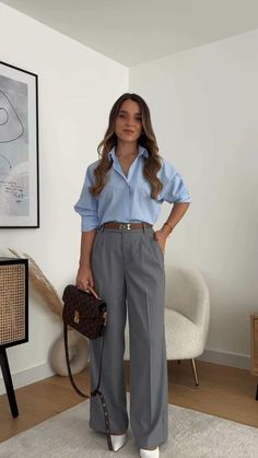 Elegantes Outfit Damen, Business Professional Outfits, Smart Casual Work Outfit, Looks Pinterest, Fest Outfits