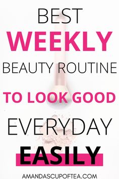 Great tips on creating a weekly beauty routine! Love finding good beauty routines and this was one of the best! Evening Beauty Routine, Perfect Day Routine Weekend, Weekly Beauty Routine Checklist, Weekend Glow Up Routine, Weekly Beauty Maintenance Routine, How To Look Prettier Tips, Beauty Routine Weekly, Beauty Routine Schedule, Beauty Routine Checklist