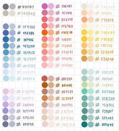 color codes goodnotes instagramplanner #hourlydailyplanner #dailyplannerprintable Color Coding Notes, Flat Color Palette, Palette Challenge, Christmas Fonts Free, Pastel Highlighter, Colour Guide, Hex Color, Instagram Font, Hex Color Palette