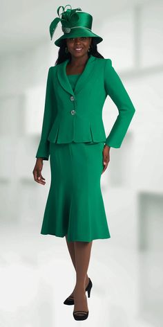 Lily and Taylor 2834 2 piece French Crepe Skirt Suit  Colors: Apple Green, Black, Emerald, Fuchsia, Hot Pink, Kiwi, Magenta, Navy, Purple, Red, Rose Pink, Royal, Wine, White    Sizes: 4, 6, 8, 10, 12, 14, 16, 18, 20 Green Fitted Elegant Sets, Green Fitted Sets, Green Fitted Skirt Suit For Formal Occasions, Classic Green Fitted Skirt Suit, Classic Fitted Green Skirt Suit, Church Attire For Women Classy, Church Attire For Women, Wine White, Church Attire