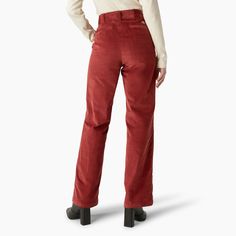 Corduroy pants are the very thing your closet is missing. Soft and sturdy with just a bit of stretch, Dickies Women's Halleyville Corduroy Pants offer a wide leg fit and were made for easy-wearing style. If you really want to complete the puzzle, pair them with their better half, Dickies Women's Oversized Corduroy Button Down Shirt for a uniform everyone is sure to remember. High rise; Wide leg Hook & bar closure Contour waistband Dual front slash pockets; Rear welt pockets with woven logo label High-waisted Corduroy Pants For Fall, Fall High-waisted Corduroy Pants, Relaxed Fit Wide Leg Corduroy Bottoms, Full-length Corduroy Pants For Fall, Corduroy Pants For Fall, Fall Full-length Corduroy Pants, Full-length Corduroy Bottoms For Fall, Fall High Waist Wide Leg Corduroy Pants, High Waist Corduroy Wide Leg Pants For Fall