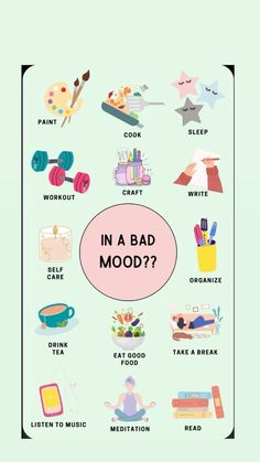 In A Bad Mood, Self Help Skills, Bad Mood