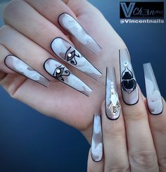 I Name, Chicago Fashion, Beauty Nails Design, Edgy Nails, Polygel Nails, Cute Acrylic Nail Designs