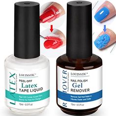 PRICES MAY VARY. 💙Gel Nail Polish Remover: The nail gel remover set contains 0.5 oz/15 ml nail polish remover, peel off latex tape 0.5 oz/15 ml. The gel nail polish remover set provides everything you need to remove gel nail polish at home, suitable for those who like to change nail styles frequently but don't have time to go to the nail salon. 💙Gel Polish Remover Features: Gel remover for nails is made of non-acetone organic solvents, which is harmless to nails, has no pungent smell like acet Gel Nail Polish Remover, Gel Nail Removal, Nail Polish Removers, Nail Polish Gel, Gel Remover, Nail Remover, Paint Remover, Polish Remover, Nails Gel