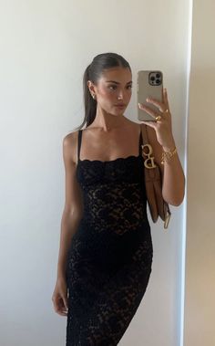 Fest Outfits, Eve Dresses, Eve Outfit, New Years Eve Dresses, New Years Eve Outfits, Summer Fashion Trends, Lace Dress Black