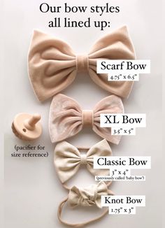 These bows are pint size! This handmade bow measures 2.75" long x 1.5" wide & is attached to either a nylon, or on a metal clip.>>>Shipping<<>>Cleaning<< Headband Sizes, Newborn Bows, Knot Bow, Baby Bow Headband, Baby Bow, Diy Headband, Gold Velvet, Christmas Tree Farm, Velvet Color