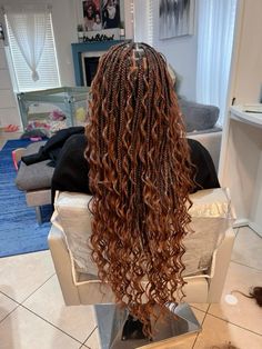 Auburn Hair Braids, Auburn Goddess Braids, Copper Goddess Braids, Honey Brown Goddess Braids, Light Brown Goddess Braids, Brown Goddess Braids, Blonde Knotless Box Braids, Copper Braids