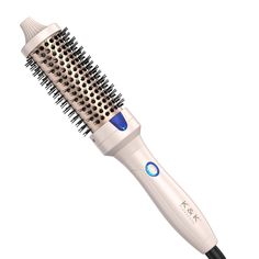 PRICES MAY VARY. 【Not Air Design】 Thermal Brush is a heated round brush made to smooth and style hair. Create sensational volume with our airless, heated blowout tool. 【DOUBLE MCH Heater - 30" Heating instant】Our 1 1/2 inch curling iron brush use advanced MCH heat technology, it will heat up instantly within 30s to save your time when you are in busy morning. 【COOL-Tip Burn Protection】 — Use the Cool-Tip to style with 2 hands and protect your fingers from burning. Never put your hands on the cer 2 Inch Curling Iron, Heated Round Brush, Thermal Brush, Air Design, Curling Brush, 2 Hands, Curling Hair With Wand, Busy Morning, Round Brush