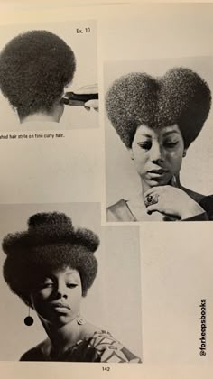 Black Photography, Vintage Black Glamour, Black Power, Black Excellence, African Hairstyles, Black Culture, Black People, Hair Art, Afro Hairstyles