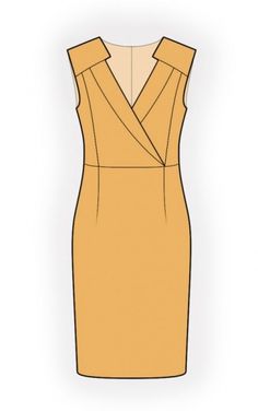 Simple Classy Dress, Digital Dress, Corporate Dress, Dress Design Patterns, Dress Design Sketches, Dress Simple, Classy Dress Outfits, Creation Couture, Tailored Dress