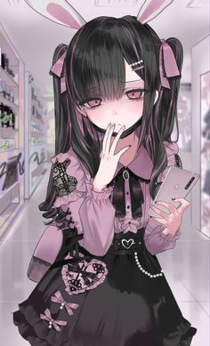 Gothic Kawaii, Gothic Anime, 영감을 주는 캐릭터, Cute Anime Pics, Anime Outfits, Magical Girl