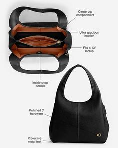 Airport Retail, Capsule Wardrobe Minimal, Carolyn Bessette, Uni Bag, Simple Bag, Shoulder Bag Coach, Dream Bag, Inside My Bag, Polished Pebble