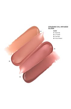 What it is: An artist favorite, this easy-glide, never-sticky formula is everything you love about Crushed Oil-Infused Gloss, now in universally flattering shimmer shades—just swipe and glow. Why it's different: This moisturizing lip formula glides on smoothly, delivering a burst of ultra-shiny color in three shimmering shades that enhance all skin tones. Blend of nutrient-rich botanical oils offers a cushiony, comfortable feel that’s never sticky. How to use: Swipe on lips and go—or layer over