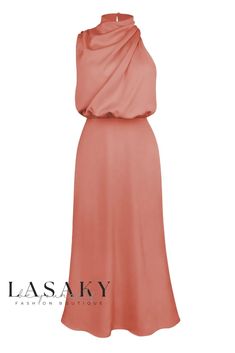 Lasaky - Sophisticated and Fashionable: Luxurious Silk Sleeveless Maxi Dress for Exquisite Evening Soirees Women Silk Dress, Blue Ball Gowns, Color Skirt, Sleeveless Dress Summer, Bodycon Dress Parties, Satin Maxi Dress, Skirt Skirt, Spring Summer Dress, Maxi Dress Party