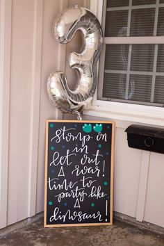 a chalkboard sign that says, stop in and let the fun begin to sparkle