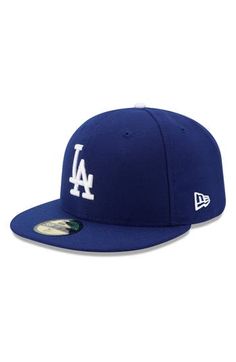 Get ready for the next big game with this Los Angeles Dodgers Authentic Collection On Field 59FIFTY performance hat from New Era! Material: 100% Polyester High Crown Structured fit Flat bill Fitted Contrasting underbill Six panels with eyelets Raised embroidery Officially licensed Imported Brand: New Era Flat Bill Hats For Baseball Season Sports Events, Classic Sports Hats For Baseball Season, Classic Cap For Sports Events, Classic Sports Cap For Events, Classic Sports Cap, Flat Brim Hat For Baseball Season, Classic Sports Event Hat, One Size Fits Most, Classic Cap For Game Day, Classic Flat Bill Fan Gear Hats