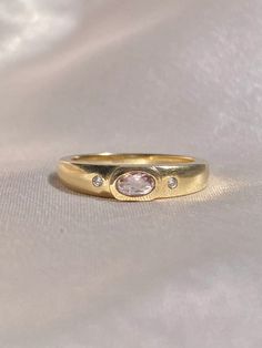 Duo Dot Bezel Ring by 23carat Shifting Jewelry, Pinky Rings, Dot Ring, Bezel Engagement Ring, Future Engagement Rings, Morganite Diamond, Bezel Set Ring, Contemporary Ring, Bezel Ring