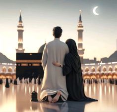 🕋👫 Beautiful Screensavers, Muslim Images, Best Profile Pictures, Hijabi Aesthetic, Muslimah Aesthetic, Islamic Girl, Love Couple Photo