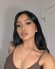 Maquillage On Fleek, Baddie Makeup, Girls Makeup, Pretty Makeup, Cute Makeup, Aesthetic Hair, Simple Makeup, Makeup Inspo