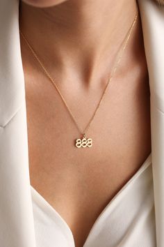 *ANGEL  NUMBER    N E C K L A CE *                                            * C U S T O M   N E C K L A C E* Angel Number Necklace, 111, 222, 333, 444, 555, 666, 777, 888 999 , Lucky Number Necklace , Number Necklace, Christmas Gift , Gift for her,  ♡  Custom Jewelry will be the best gift on the special day for your love one, Personalized jewelry is very popular nowadays. This is a stunning and special jewelry. Compared with others, it can bring back memories. More and more people choose it fo Angel Number Necklace Stack, Angel Numbers Necklace, Angel Number Necklaces, Angel Number Necklace 555, Angel Number Necklace Silver, Number Necklace, Lucky Number, Special Jewelry, Perfect Gift For Mom