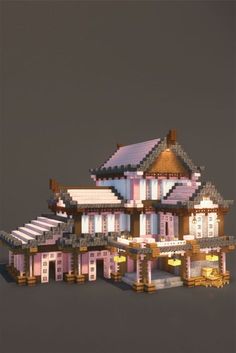 an image of a house made out of legos