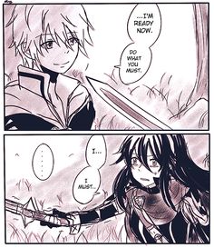 Fire Emblem: Awakening - Robin and Lucina Fire Emblem Awakening Robin, Robin X Lucina, Fire Emblem Robin, Air Gear Characters, Creepypasta Anime, Fire Emblem Characters, Air Gear, Fire Emblem Fates, Stop Trying