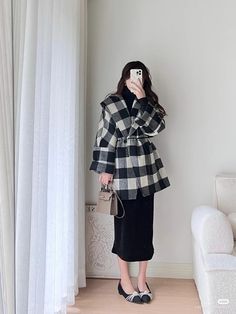 Stylish Office Outfits Women, Stylish Office Outfits, Style Business Casual, Rok Outfit, Fresh Fashion, New Goals, Office Outfits Women, Korean Fashion Dress