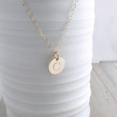 Gold Engraved Necklace, Necklace Gold Pendant, Gold Initial Pendant, Gold Initial Necklace, Solid Gold Necklace, Initial Necklace Gold, Initial Pendant Necklace, Gold Engraving, Christmas Gift For Her