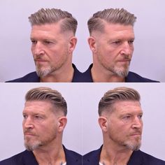 Oval Face Hairstyles Mens, Older Men Haircuts, Older Mens Hairstyles, Grey Hair Men, Mens Hair Colour