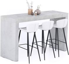 Amazon.com: Mobili Fiver, Evolution High Table 70,9 x 23.6 in, Concrete Effect, Grey, High Top Table for 6 People, Bar Table, Kitchen Island, Counter Height Bar Table, Italian Furniture : Home & Kitchen Table For 6 People, High Top Table, Kitchen Peninsula, High Top Tables, Wood Laminate Flooring, Kitchen Images, Bedroom And Office, Counter Height Bar, High Table