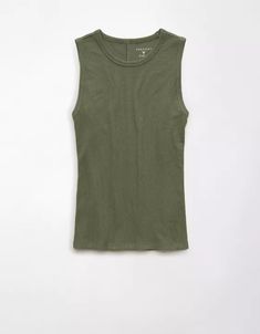 AE Plush High Neck Tank Top High Neck Tank Top, High Neck Tank, Women's Jeans, American Eagle Outfitters, American Eagle, High Neck, Women Jeans, Tank Top, Tank Tops