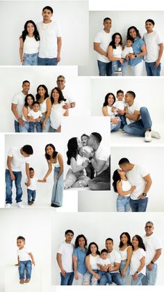 an image of a family posing for pictures