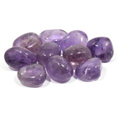 Amethyst Tumble Stone (20-25mm)  - Buy now at www.crystalage.com Amethyst Tumbled, Energy Healing Reiki, Reiki Meditation, Chakra Pendant, Reiki Chakra, Buy Crystals, Energy Stones, Chakra Crystals, Crown Chakra