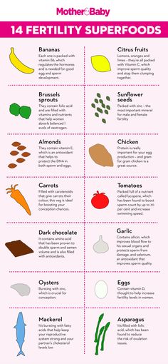 an info sheet describing the different types of baby foods and their names in english or spanish