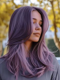 40 Dazzling March Hair Color Ideas 2024: Spring into Style with Fun and Elegant Lavender Hair Color Ideas, Lavender Hair Colors, Teenage Hairstyles, Hair Color Underneath, Hair Color Unique, Spring Hair Color, Lavender Hair, Hair Color For Women, Glitter Hair