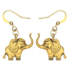 PRICES MAY VARY. Design for elephant earrings Earrings weight :3.6g, size :16mm x 19mm approximately &0.63"tall &0.75"width Zinc alloy, light weight, hypoallergenic , nickel free. Your jewelry will come packaged in a velvet drawstring pouch, perfect for gift giving and safe keeping. Suitable for Christmas party, Valentine's Day, Mother's Day, Anniversary, Easter, Thanksgiving, wedding, birthday, graduation, family gathering, dance party and so on. Unique gift for wife, daughter, mother, grandmot Jungle Elephant, Antique Elephant, Elephant Earrings, Drawstring Pouch, Charm Gift, Earrings Dangle, Jewelry For Women, Metal Jewelry, Gifts For Wife