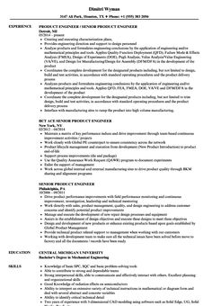 a professional engineer resume is shown in this file