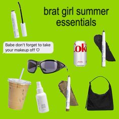 Brat Girl Aesthetic, Brat Summer Aesthetic, Brat Party, Grunge Photos, Summer Rules, Brat Summer, Summer Packing, Twenty Twenty