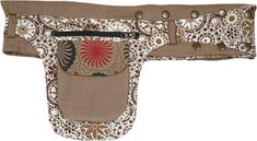 A free size snap-button khaki and white fanny pack belt with dual pockets and mandala floral print. It is useful to carry small and necessary items in a very stylish way. The belt fits extra small to large sizes with the maximum waist size going up to 48 inches. It comes with a 10-inch deep utility pocket and a zipper pocket that you can use for holding your wallet, keys, cellphone, credit-cards etc. You can wear this stylish boho waist belt anywhere. Casual Beige Belt Bag With Pockets, Casual Brown Belt Bag, Bridesmaids Outfits, Festival Belt, Beach Bohemian, Mandala Floral, Boho Belts, Frame Purse, Bohemian Skirt