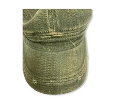 Green adjustable fashion hat. Casual Adjustable Brimmed Fitted Hat, Casual Flat Cap Fitted Hat, Casual Brimmed Fitted Hat, Casual Brimmed Fitted Hat For Streetwear, Green Casual Fitted Hat With Short Brim, Casual Green Fitted Hat With Short Brim, Green Hats, Green Fashion, Hat Fashion