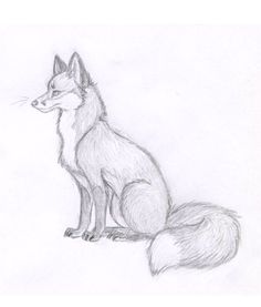 Jsou tu nádherné nápady na kresbu Fox Drawing Sketches, Fox Drawing Easy, Fox Sketch, Easy Sketches, Fox Artwork, Fox Drawing, Animal Drawings Sketches, Fox Art, Pencil Art Drawings