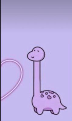 a drawing of a giraffe next to a heart on a purple background with the word love written in it