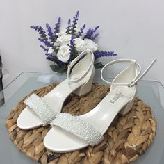 4 cm , 5cm , 6cm ,7cm ,8cm 9cm and 10cm heel length options Ivory or white color options These shoes will look great on you along with your wedding dress at your wedding. Everyone's eyes will be on you. Pearl White Ankle Strap Heels For Formal Occasions, Elegant Embellished Block Heels For Formal Events, Elegant Embellished Block Heels For Formal Occasions, Block Heel Embellished Wedding Sandals, Embellished Block Heel Wedding Sandals, Wedding Sandals With Embellished Block Heel, Wedding Block Heels With Low Heel And Heel Strap, Crystal Embellished Block Heel Wedding Shoes, Elegant White Kitten Heels With Block Heel