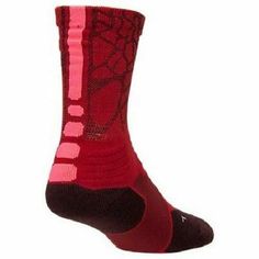 Nike LeBron Hyperelite Basketball Crew Socks  Red, Pink LARGE (8-12)  SX4886-688 Lebron James Red, Black, Pink Size Large fits Men Size 8-12, Women Size 10-13 SMALL FITS YOUTH SIZES 4-6 MEDIUM FITS ADULTS SIZES 6-8 LARGE FITS ADULTS SIZES 8-12 EXTRA LARGE FITS ADULTS SIZES 12-15 FAST AND FREE SHIPPING Nike Sports Socks For Winter, Nike Winter Sports Socks, Sporty Red Breathable Socks, Red Sporty Socks For Sports, Casual Breathable Red Socks, Casual Red Breathable Socks, Red Casual Sports Socks, Casual Red Sports Socks, Red Sports Socks For Winter