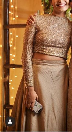 Churidhar Stitching Model, Sequence Crop Top Lehenga, Family Function Outfit Women, Simple Skirt And Top Designs, Long Skirt And Blouse Outfit, Long Skirt Top Designs Wedding, Onam Outfits Ideas Skirt And Top 2023, Skirt And Top Indian Simple, Long Skirt And Top Party Wedding Dresses