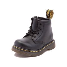 Toddler Dr. Martens 1460 4-Eye Boot - Black - 99573123 Toddler Boy Doc Martens Outfits, Doc Martens Outfits, Doc Martens Boots, Star Boots, Doc Martens, Toddler Shoes, Baby Boy Outfits, Boy Fashion, Toddler Boys