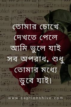 roses and music notes with the words in hindi